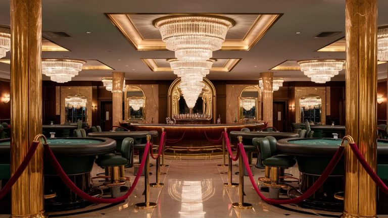 exclusive casino gaming area