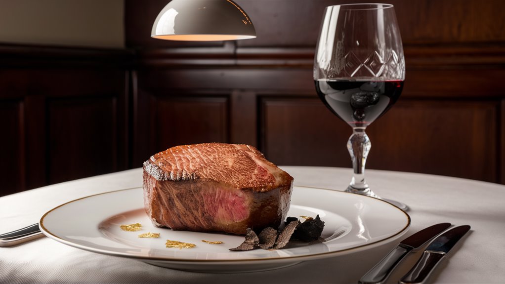 fancy food draws rich people