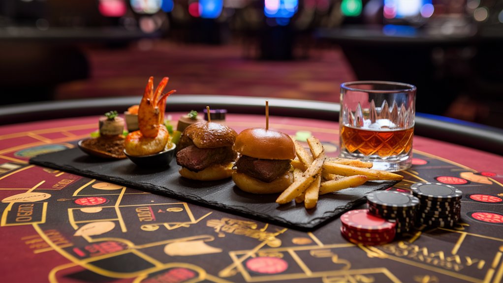 food gaming revenue combinations