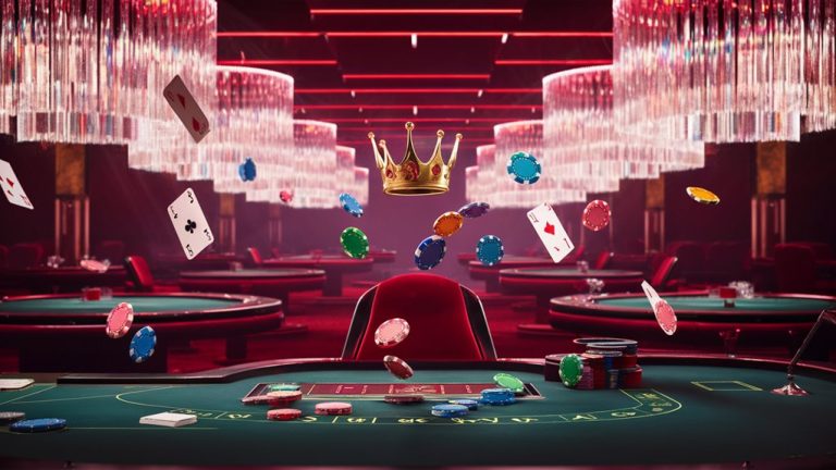 gambling game with royal theme