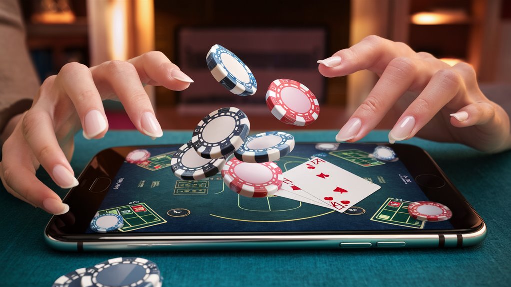 games advance through smartphones