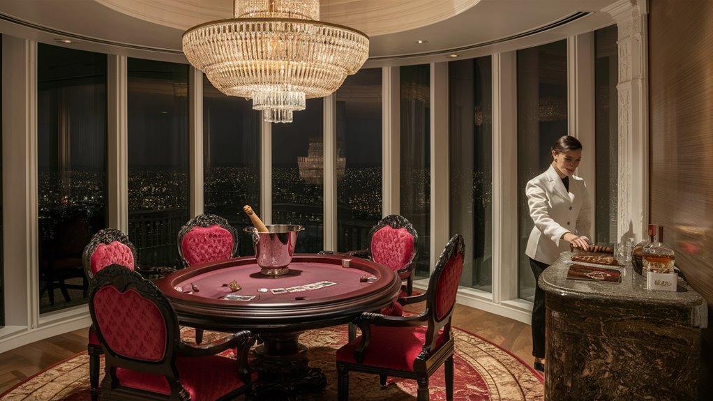 luxury lodging and food