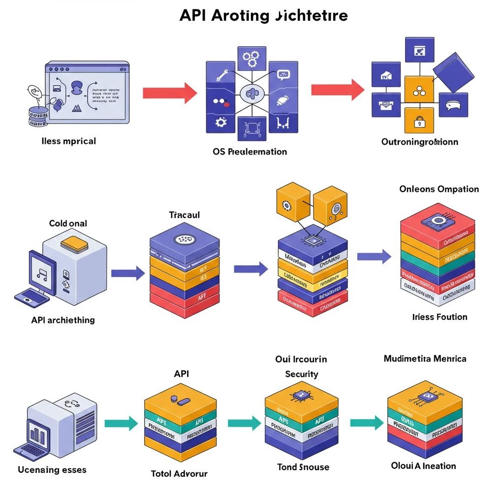 루믹스 API 라우팅 아키텍처 계층 구조 워크플로우 다이어그램