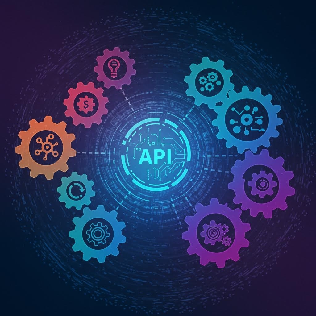 루믹스 API 중심 통합 기어 네트워크 시스템 다이어그램